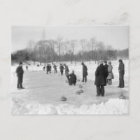 Curling in Central Park, 1906