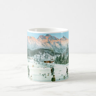 Curling in Switzerland Coffee Mug