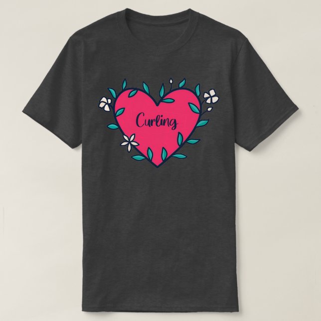 Curling Lover T-Shirt (Design Front)
