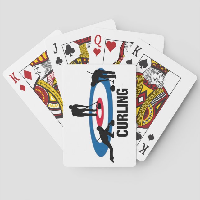 Curling Playing Cards (Back)