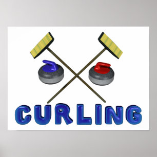 Curling Posters