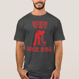 Curling Proverbs Rock Star T-Shirt