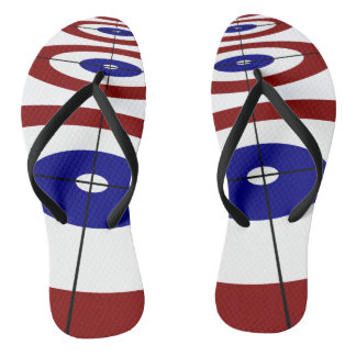 Curling Rings Flip Flops