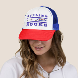Curling Rocks Trucker Hat