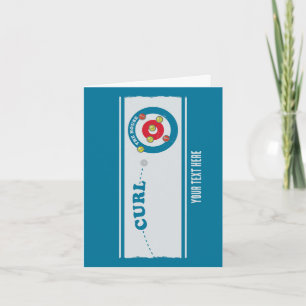 Curling sheet Curling stones Card