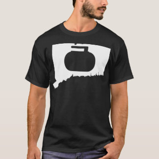 Curling State of Connecticut T-Shirt