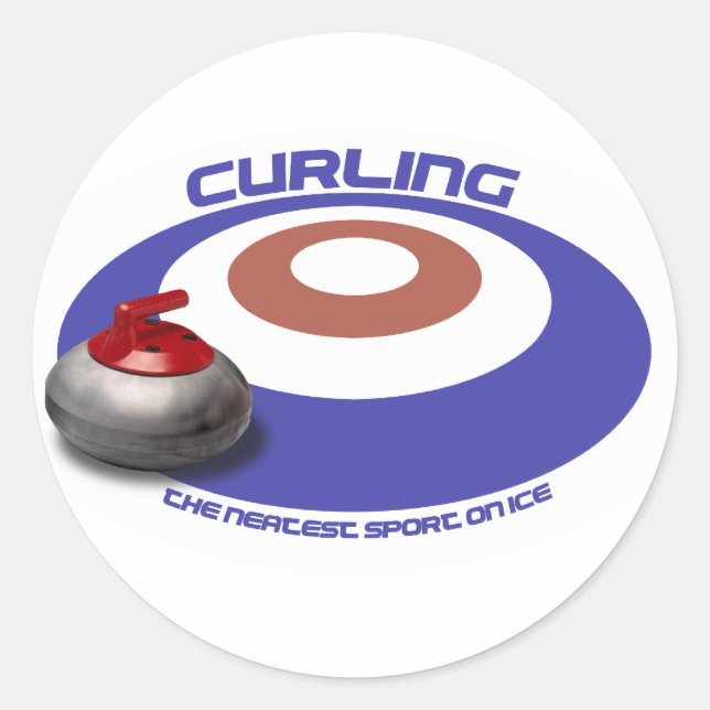 CURLING sticker (Front)