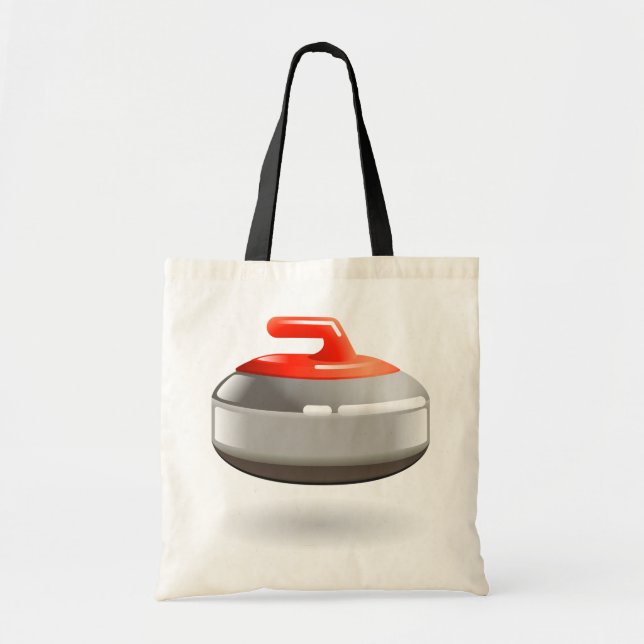 Curling Stone Tote Bag (Front)