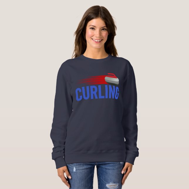 Curling Sweatshirt (Front Full)