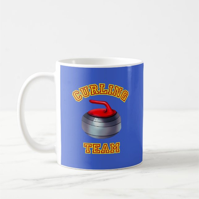 Curling Team Coffee Mug (Left)