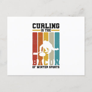 Curling Team Gifts   Curl Curler Sports Winter Postcard