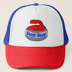 Curling Towel Beep! Beep! Trucker Hat
