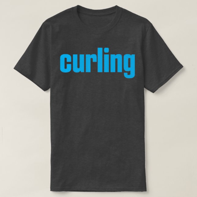 Curling Winter Sports 8 T-Shirt (Design Front)