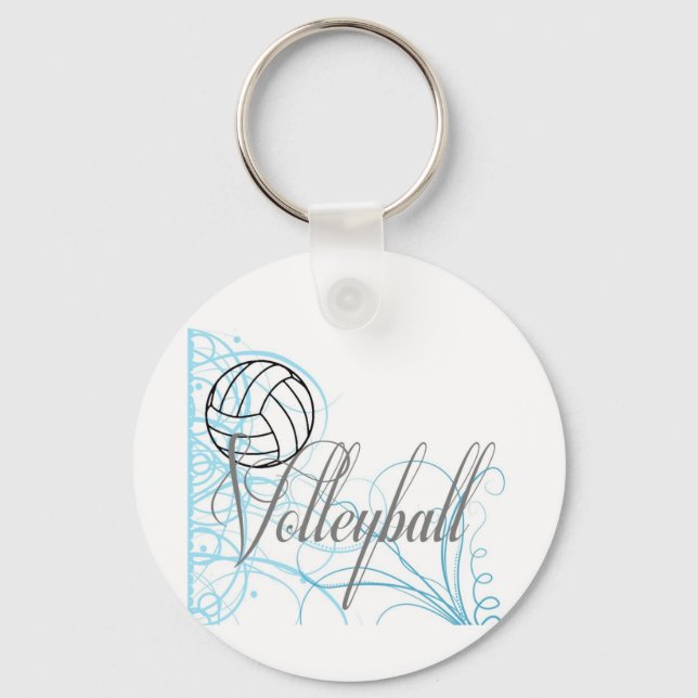 Curls Key Ring (Front)