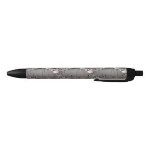 Curly Birch Bark Tree Rustic Pen