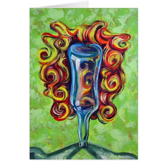 Curly Bottle Head (Front)