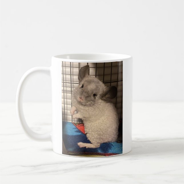Curly Chinchilla mug (Left)