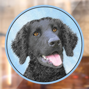 Curly-Coated Retriever Painting - Original Dog Art