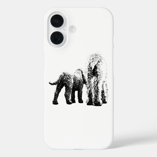 Curly Companions Case-Mate iPhone Case (Back)