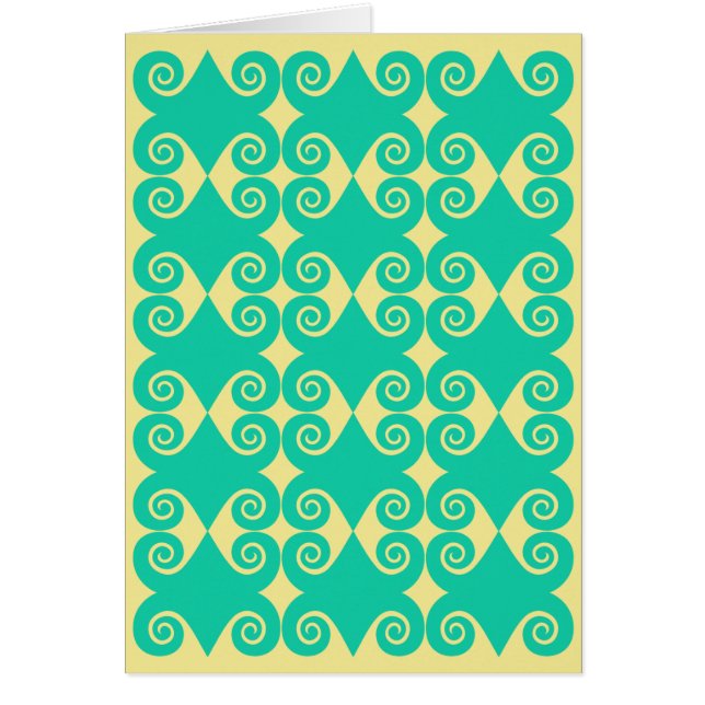 Curly Diamond Pattern (Front)