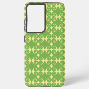 Curly Diamond Pattern Samsung Galaxy Case