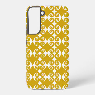 Curly Diamond Pattern Samsung Galaxy Case