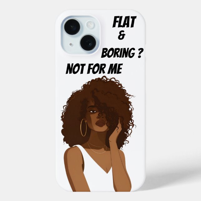 CURLY GIRL Case-Mate iPhone CASE (Back)