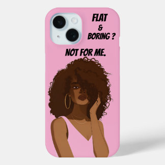 CURLY GIRL iPhone 15 CASE