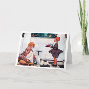 Curly Girl, Jessie Willcox Smith Card