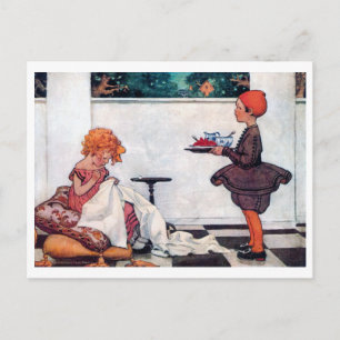 Curly Girl, Jessie Willcox Smith Postcard