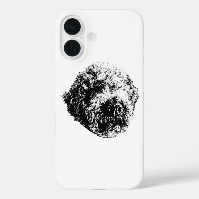 Curly Guardian Case-Mate iPhone Case (Back)