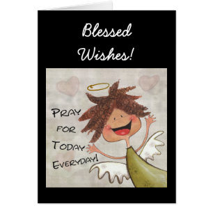 Curly Haired Angel-Pray for Today, Everyday!