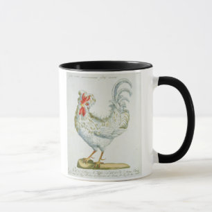 Curly-Haired Cockerel, c.1767-76 (hand coloured en Mug