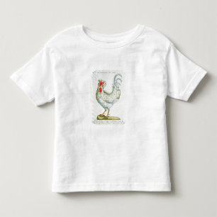 Curly-Haired Cockerel, c.1767-76 (hand coloured en Toddler T-Shirt