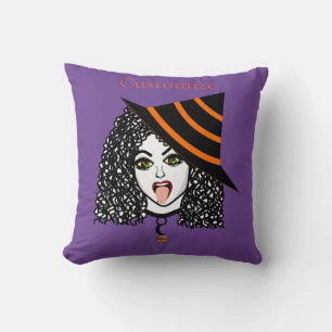 Curly-haired Witch Thunder_Cove Cushion