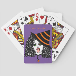 Curly-haired Witch Thunder_Cove Playing Cards