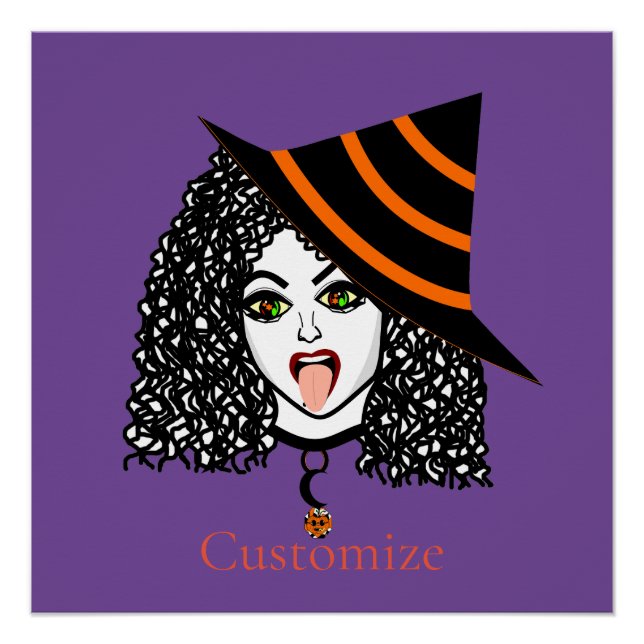 Curly-haired Witch Thunder_Cove Poster (Front)