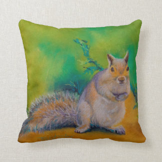 Curly, Larry and Moe Squirrels Cushion