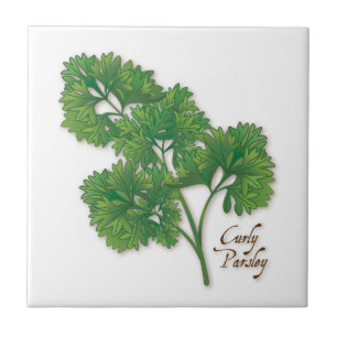 Curly Parsley Ceramic Tile
