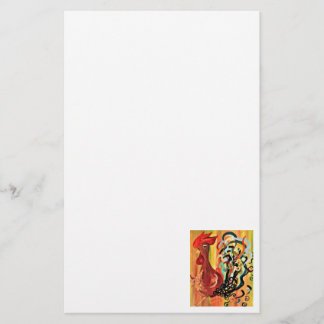 Curly Rooster Stationery
