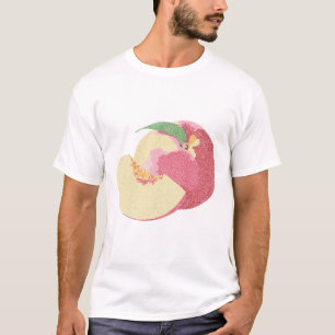 Curly Sweet Peaches  T-Shirt