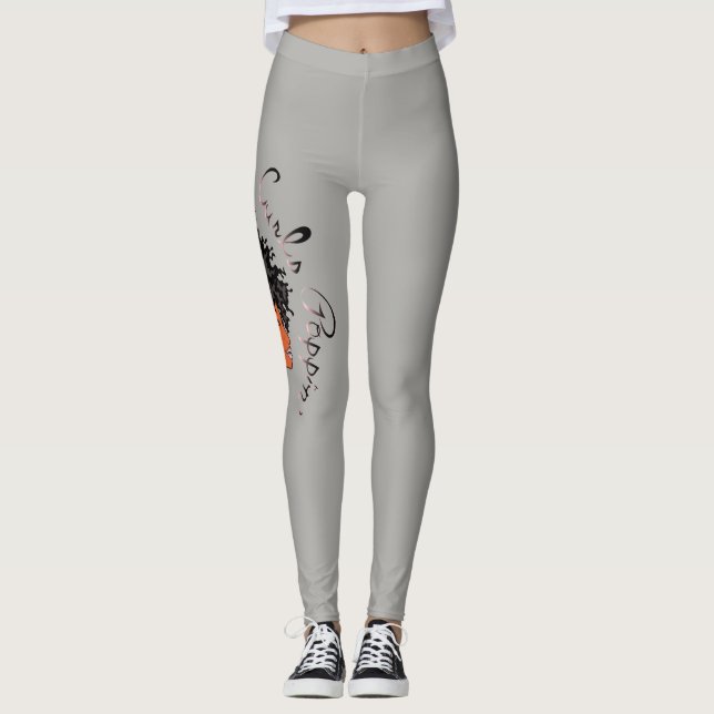 CURLZ “LIZA CURLS POPPIN” LEGGINGS (Front)
