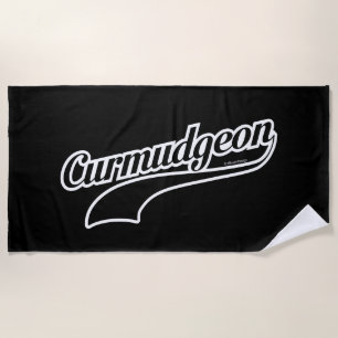 Curmudgeon Beach Towel