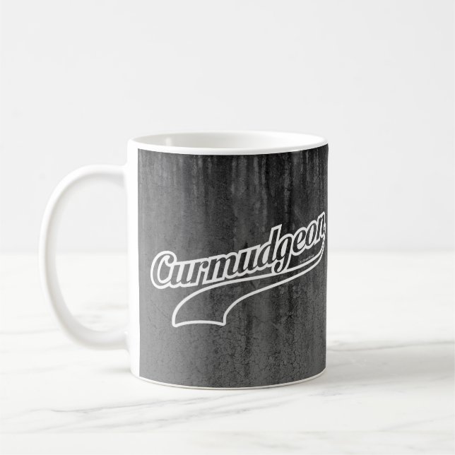 Curmudgeon Coffee Mug (Left)