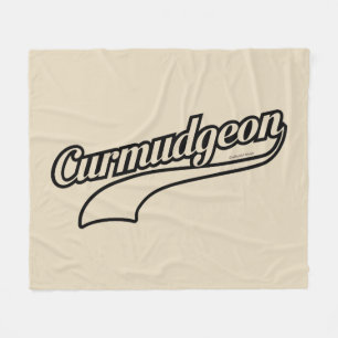 Curmudgeon Fleece Blanket