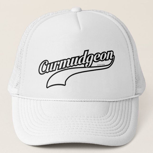 Curmudgeon Trucker Hat (Front)