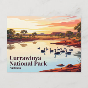Currawinya National Park Australia Postcard