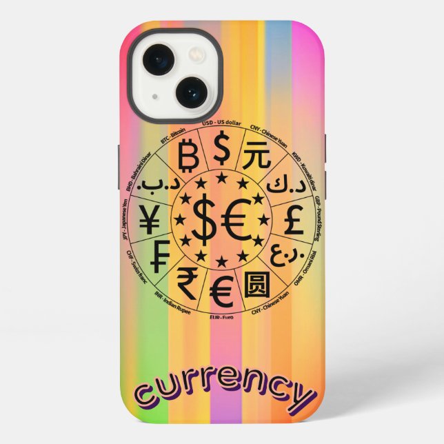 currency iPhone case (Back)