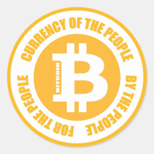 Currency Of The People By The People For The Peopl Classic Round Sticker