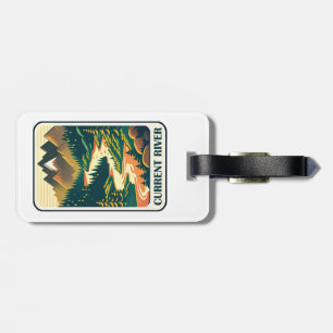 Current River Missouri Colours Luggage Tag